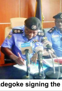 New Lagos CP Fayoade Assumes Office, Vows Taking Battle To Criminals Den