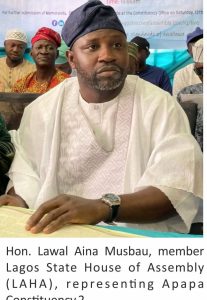 Lagos Lawmaker Identifies Menace Of  Landowners As Challenge To Home Grown Farming