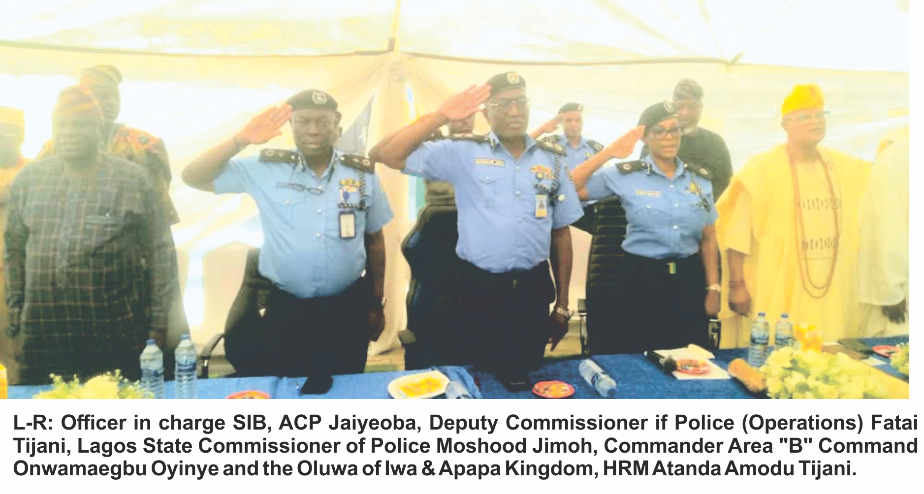 CP  Jimoh Reveals Secrets Behind Crime Reduction In Lagos