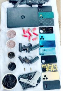 Police Rescues 2 Kidnapped Victims, Arrests 8 Suspects, Recovers Large Cache Of Arms, Ammunition