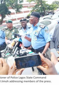 Lagos Police Parades 36 Recovered Stolen Exotic Cars, 82 Firearms