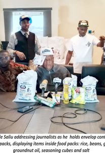 Apapa‑Iganmu LCDA Chairman Hon. Jimoh Olawale Saliu Delivers 13,000 Food Packs & Cash Support to  Households in a Landmark “Ounje Olugbani” Initiative
