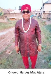 Onowo  Harvey Mac Ajere– A Voice of Igbo Heritage at Eze Dr. Ambassador Emmanuel U. Oparachukwu’s New‑Yam Festival