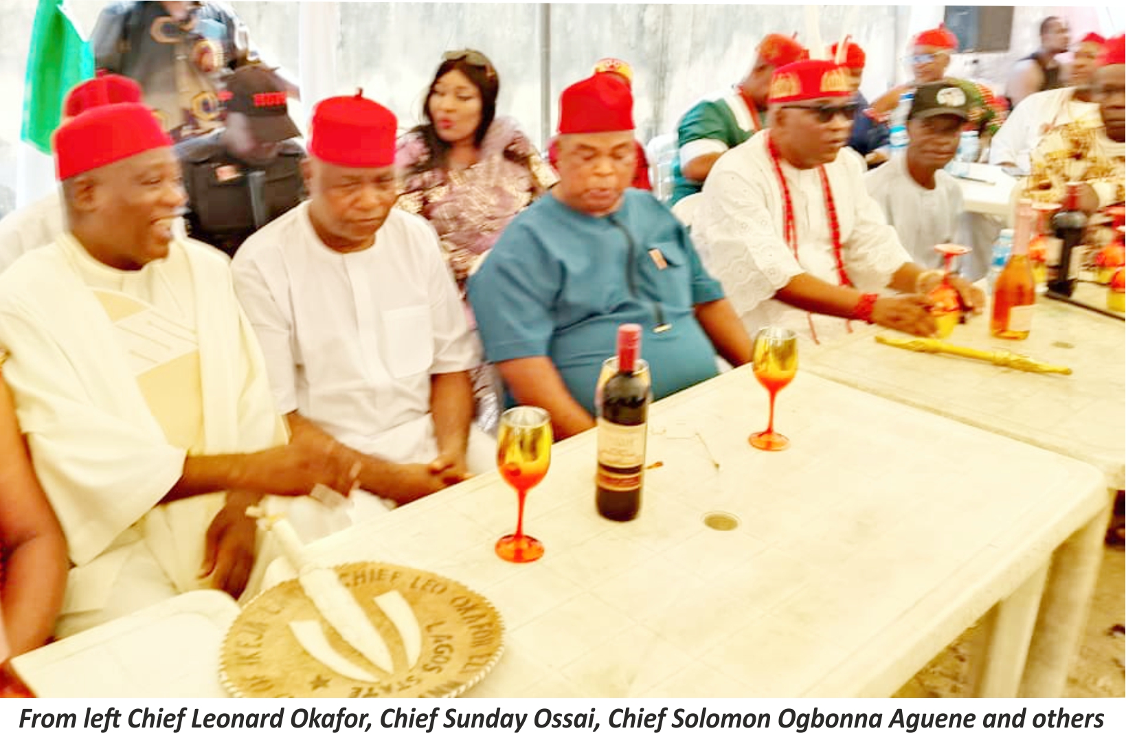 “Peace Restored: Chief Solomon Aguene & Chief Ossai Unite at Ohanaeze Ndigbo Lagos Meeting”