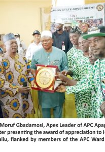 Apapa Iganmu LCDA Boss Hosts  Stakeholders’ Engagement On Multi Developmental Issues