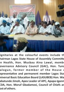 Apapa Iganmu LCDA Boss Constitutes Executive Council, Swears-in Supervisory Councillors, Special Advisers