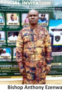 BISHOP EZINWA CHARGES RELIGIOUS LEADERS TO BACK POLICE SPIRITUALLY AND PHYSICALLY AS ORILE GUARD POST IS COMMISSIONED