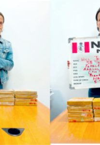 NDLEA NABS SOUTH AFRICAN WOMAN USING 3-YEAR-OLD SON TO SMUGGLE HEROIN, SEIZES N10.3BN ‘LOUD’ AT LAGOS PORT AS OKADA RIDER EXCRETES 100 METH WRAPS