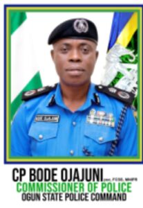 CP Olubode Ojajuni: Silently Battling Crime To Standstill In Ogun State