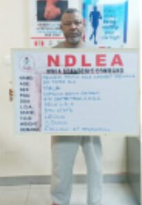 AFTER 2 YEARS ON THE RUN, NDLEA NABS KINGPIN BEHIND LARGEST-EVER 49.70KG HEROIN SEIZURE AT MMIA